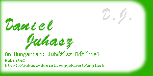 daniel juhasz business card